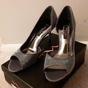 Nina Silver Heels